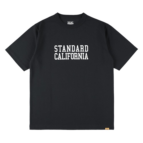 STANDARD CALIFORNIAスタンダードカリフォルニア SD Tech Dry Logo Tシャツブラック