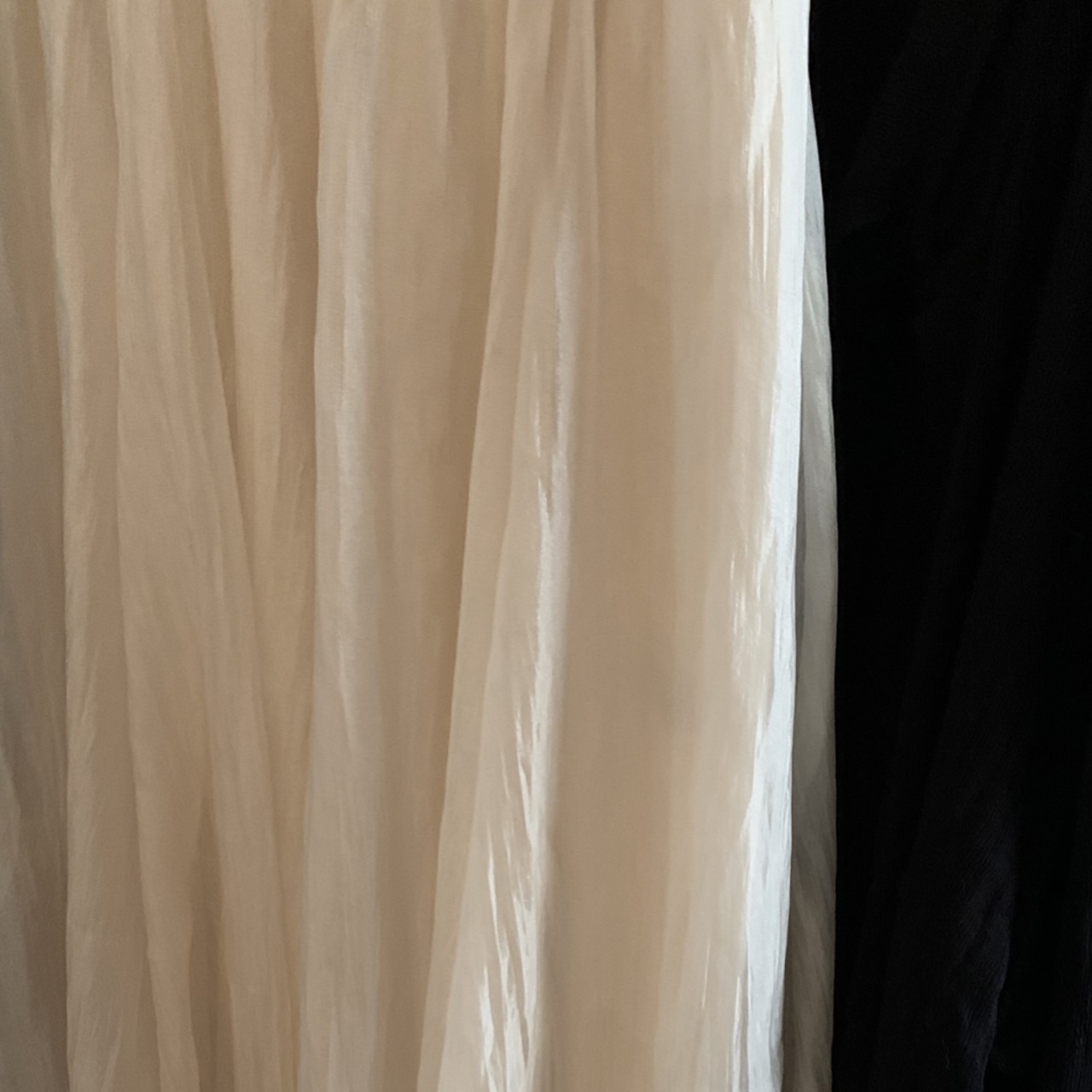 サテンミルキースカート LK754