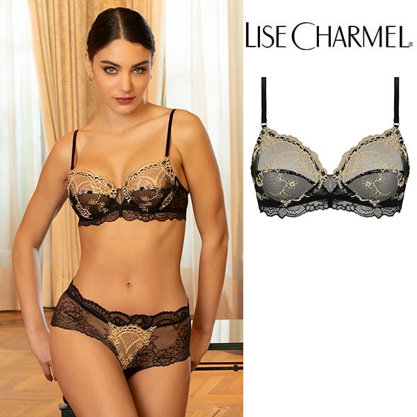 70B☆LISE CHARMEL（リズシャルメル）海外高級下着　フルカップブラ フルカップブラ(E) | LISE CHARMEL JAPAN