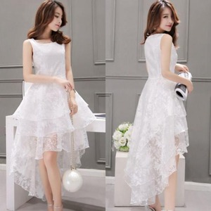 ★★送料無料★13号☆オ－ガンジ－フィッシュテ－ルワンピ(OPN3101)