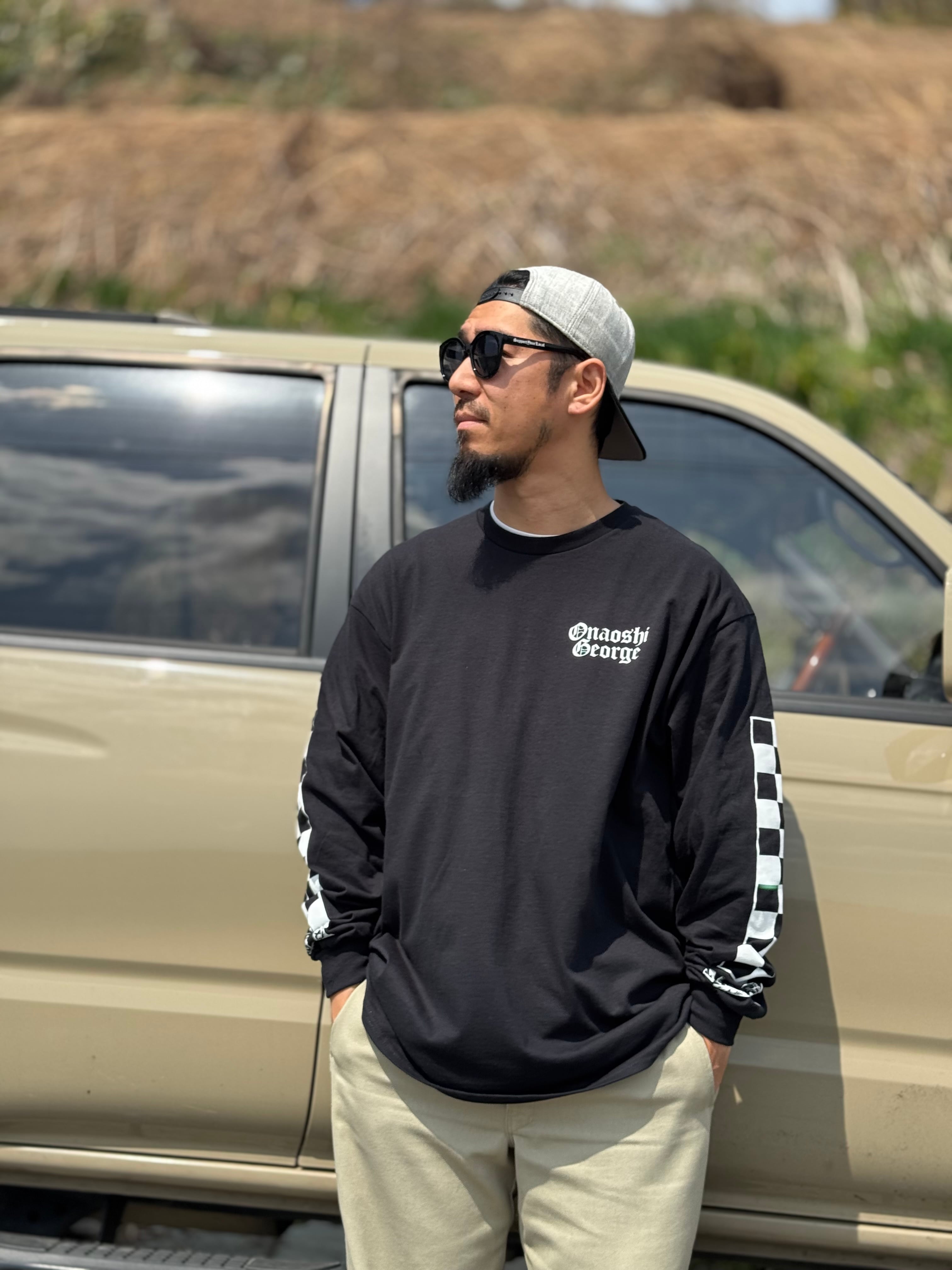 OG TRADEMARK CHECKER L/S TEE | ONAOSHI GEORGE LOCAL SHOP