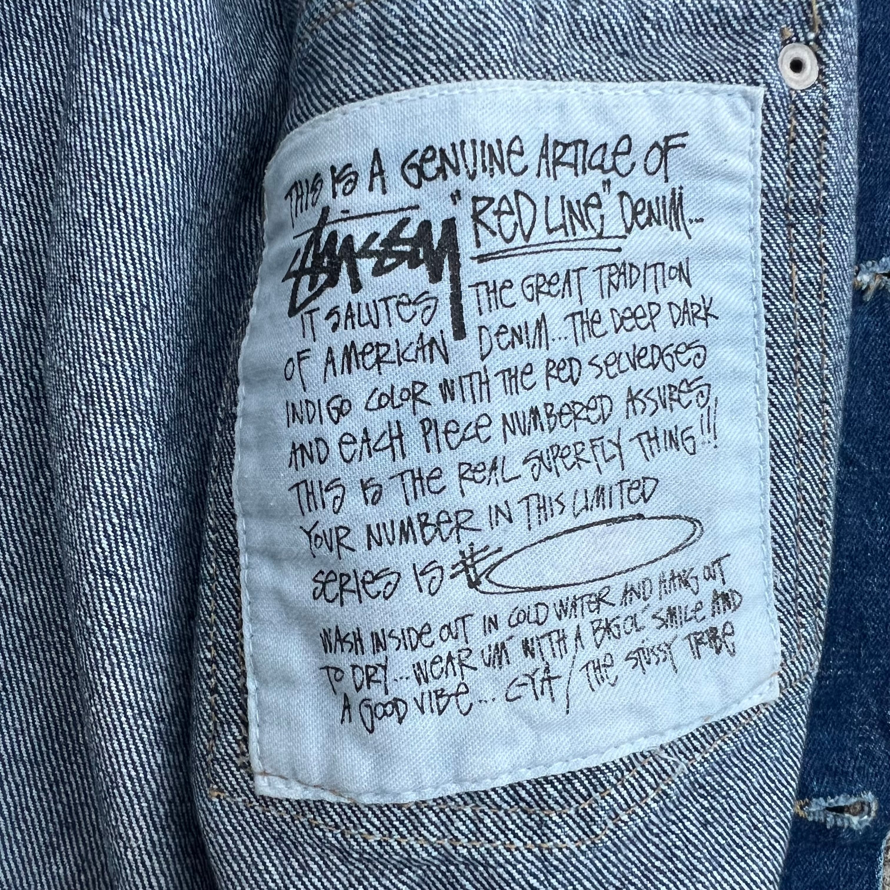 90s STUSSY 1st Type Denim Jacket ステューシー デニム 90s STUSSY 1st Type Denim Jacket ステューシー デニム