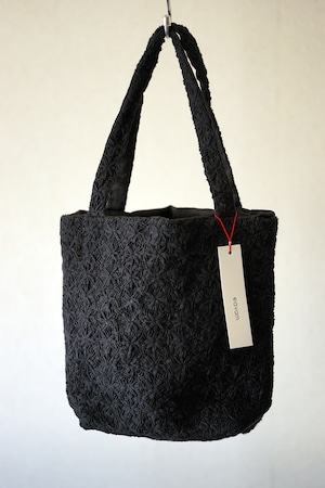 eavamの刺繍バッグ：マリ／黒（S）　yeb mali／black（S）