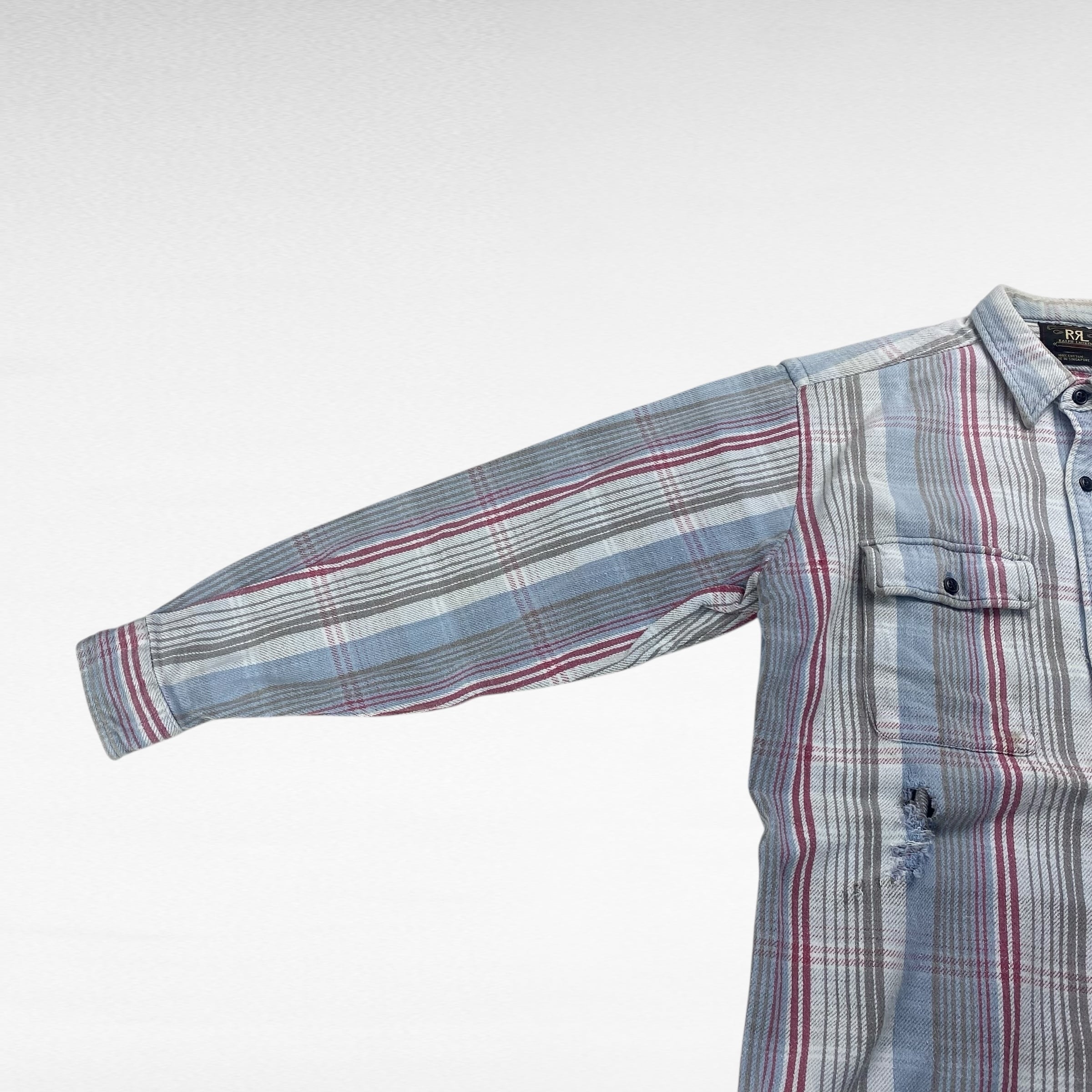 【希少　三ツ星】RRL チェックヘビーネルシャツ d5b431b7e4850ae06774e5738783bc