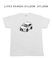 【レクサス RX450h GYL20W/GYL25W】イラスト入りTシャツ 車好き 納車祝い プレゼント グッズ カスタム【送料無料】
