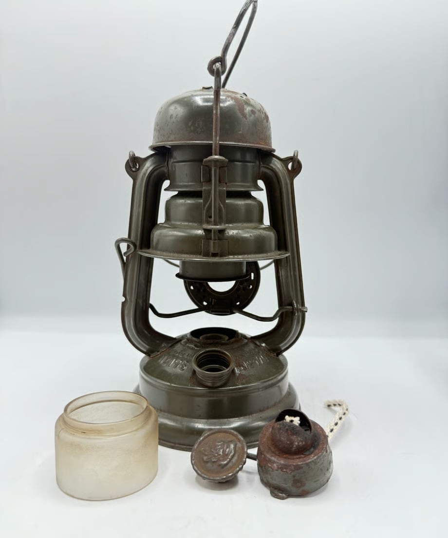 005 FEUERHAND No.176Lu Luftschutz WW2 Blackout Lantern オリジナル
