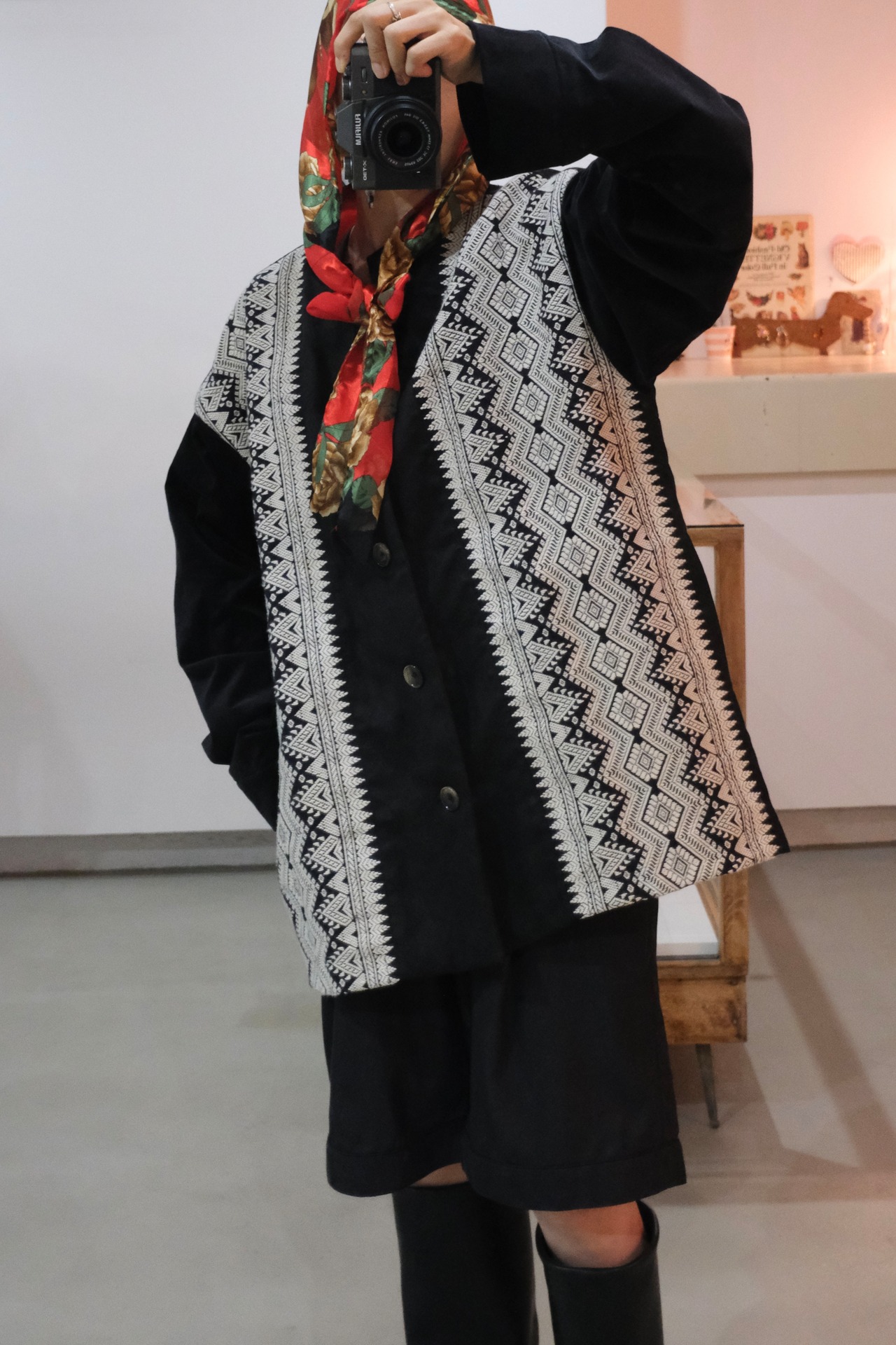 【suie】Lao Handwoven Jacket／ラオス手織りジャケット
