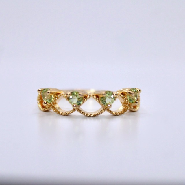 【ボブセレクション②】ペリドットリング
