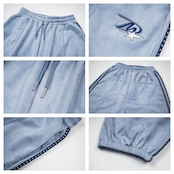 ストリート  スエード セットアップ パンツ P377