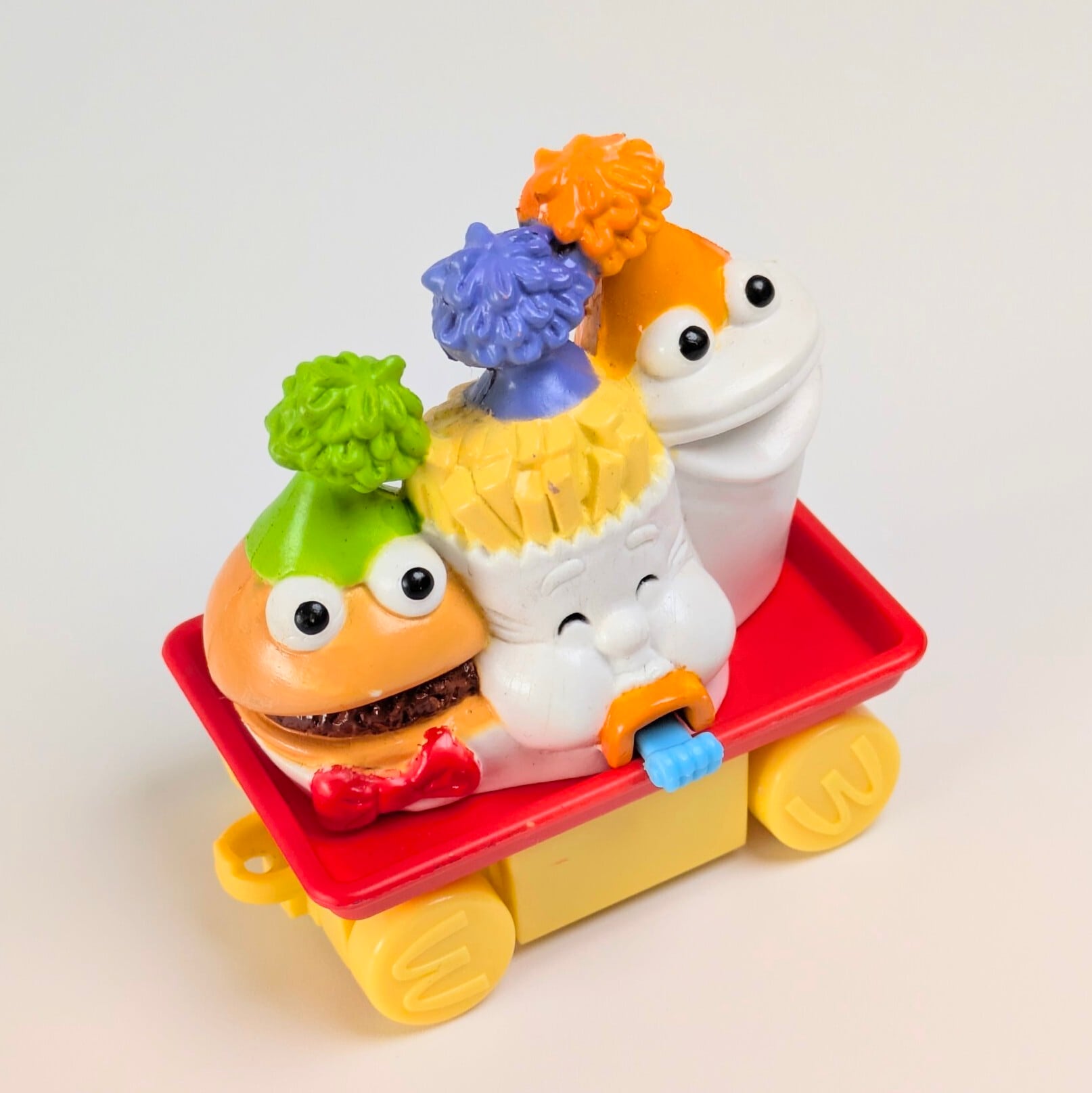 ☆VINTAGE JUNK 1994☆【 McDonald's / マクドナルド 】『 Happy Birthday Train ( ハッピーバースデー・トレイン ) / HAPPY MEAL GUYS 』McDonald's Happy Meal Toy ハッピーミールトイ 〚アメリカン雑貨 アメトイ〛