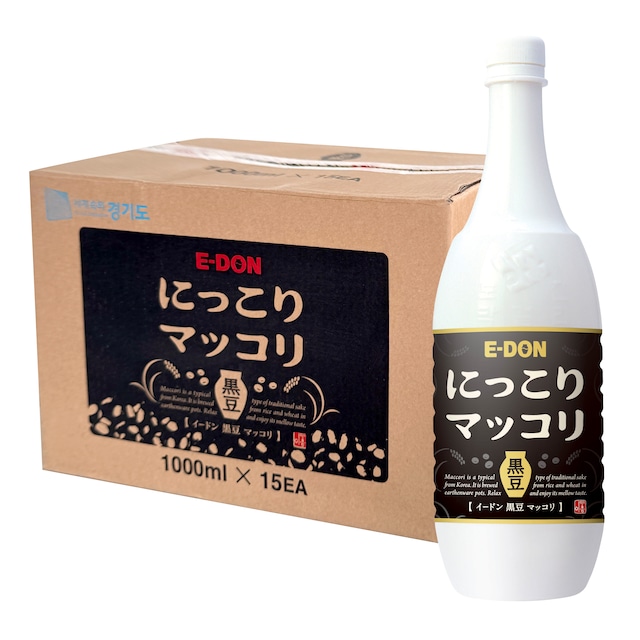 -DON マッコリ 黒豆味 1000ml×15本入り
