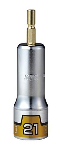 送料込)京都機械工具(KTC) ソケットビット 難攻不落 六角対辺21mm