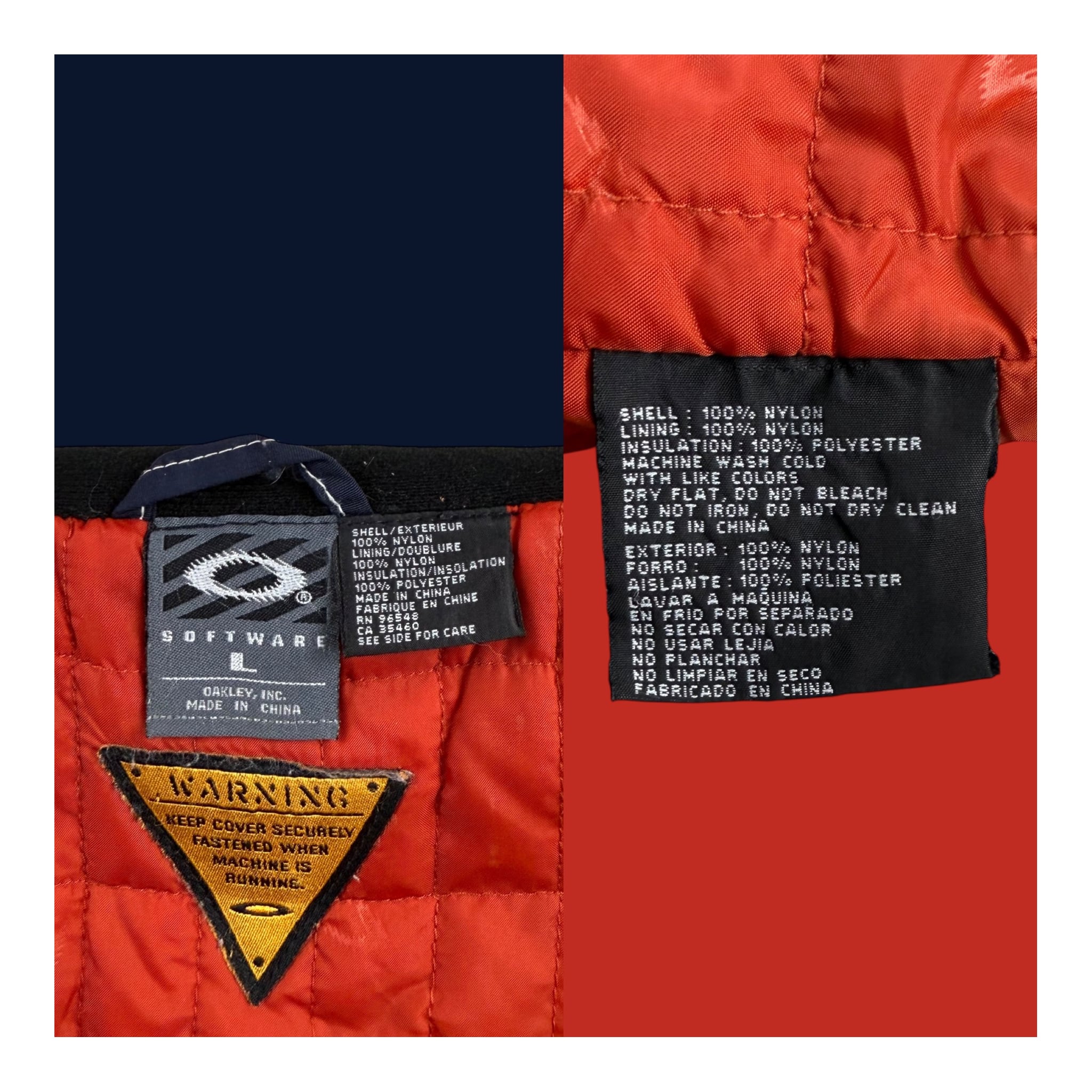 希少 00s oakley software tech jacket y2k 【公式通販】