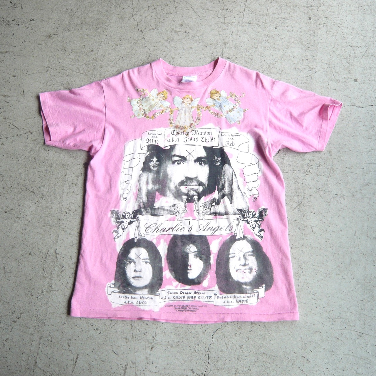 Evil7 Charles Manson チャールズマンソン Tシャツ