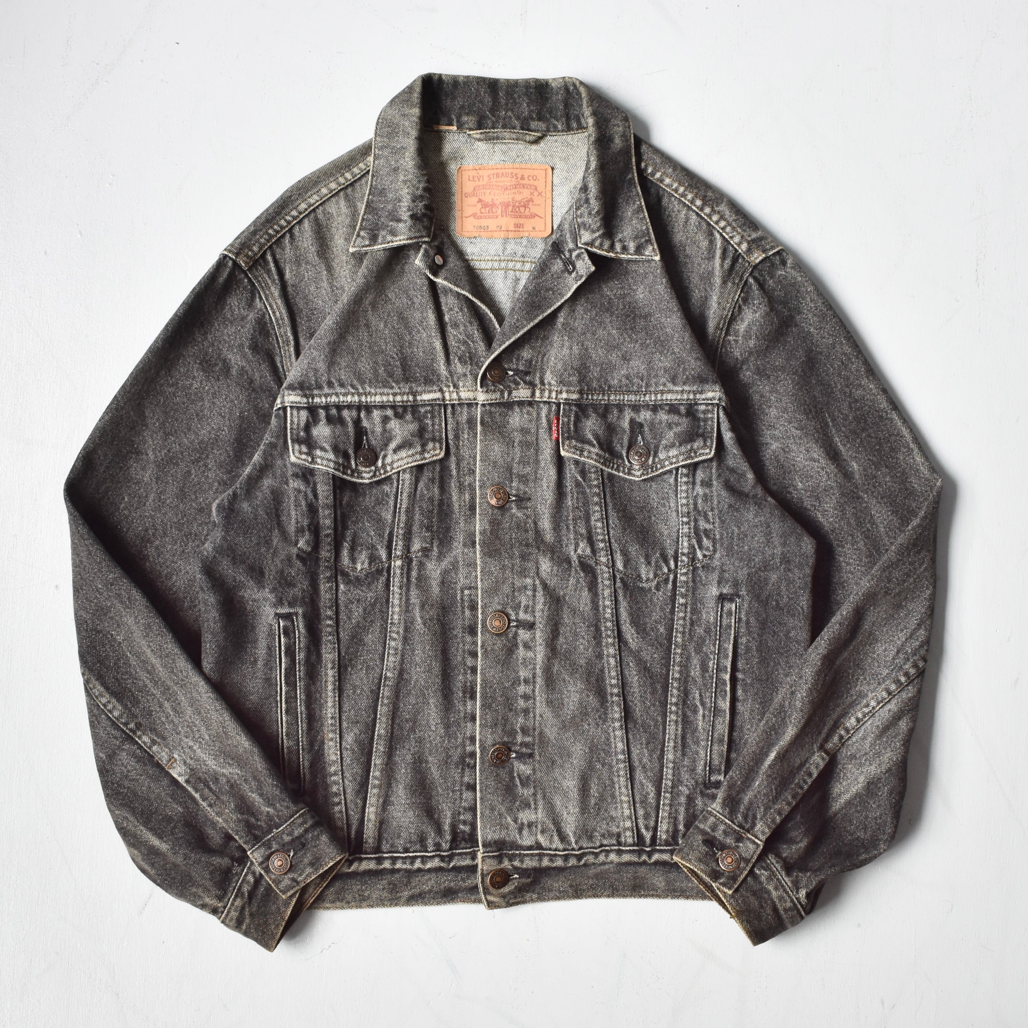 ㊶“EURO Levi's” 『WHITE TAB JACKET』 Corduroy Fabric Zip-Up Jacket