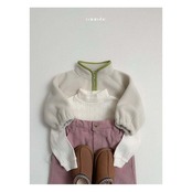 【取寄】minirobe ボタンピーチパンツ|冬服|韓国子供服