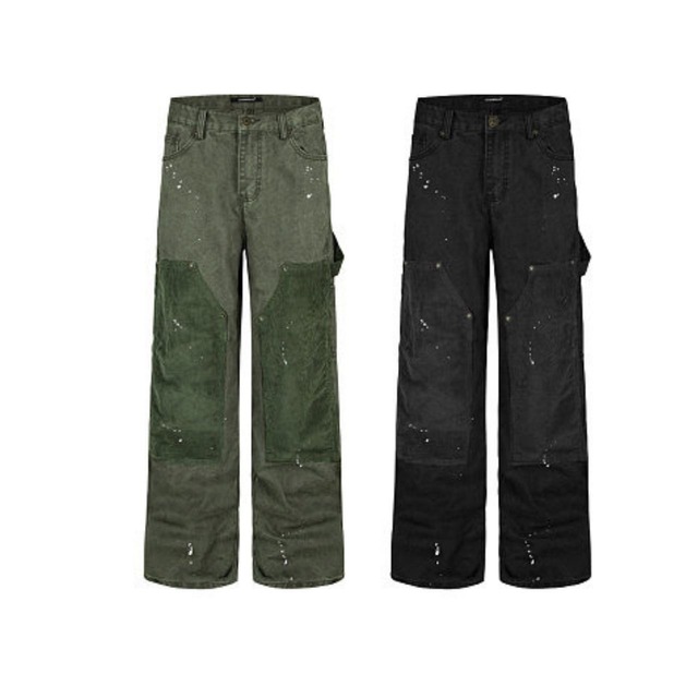 ヴィンテージライクグランジワークパンツ 2col R02506