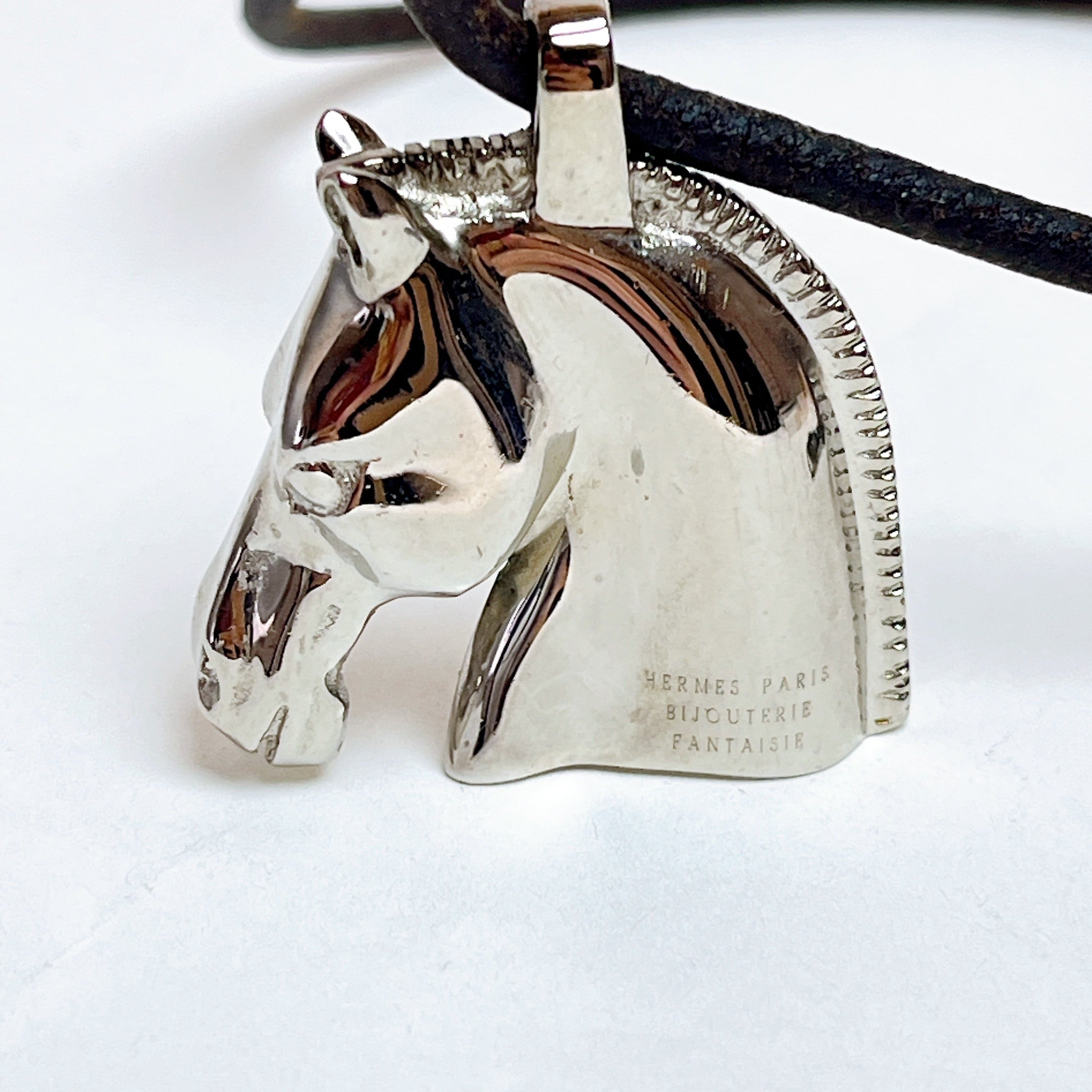 755 エルメス シュバル ホースモチーフ ネックレス シルバー | LiLi