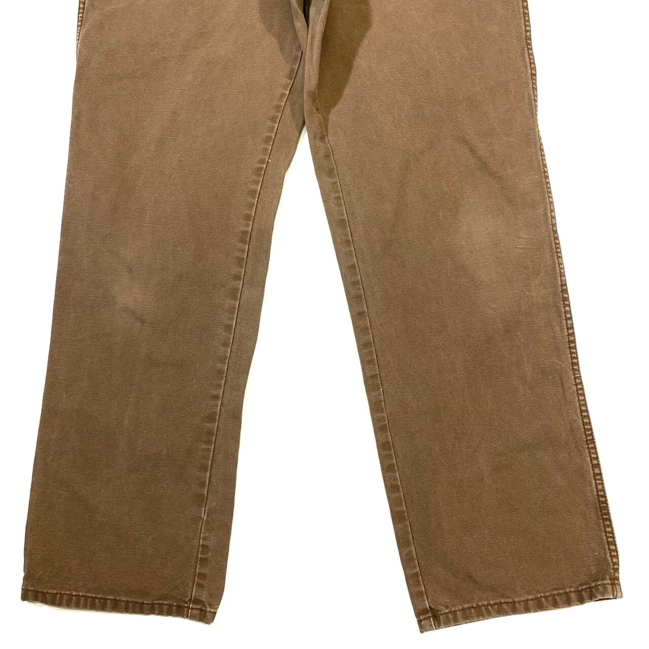 Dickies ディッキーズ ダック地 ワークパンツ ブラウン 茶色 メンズW34
