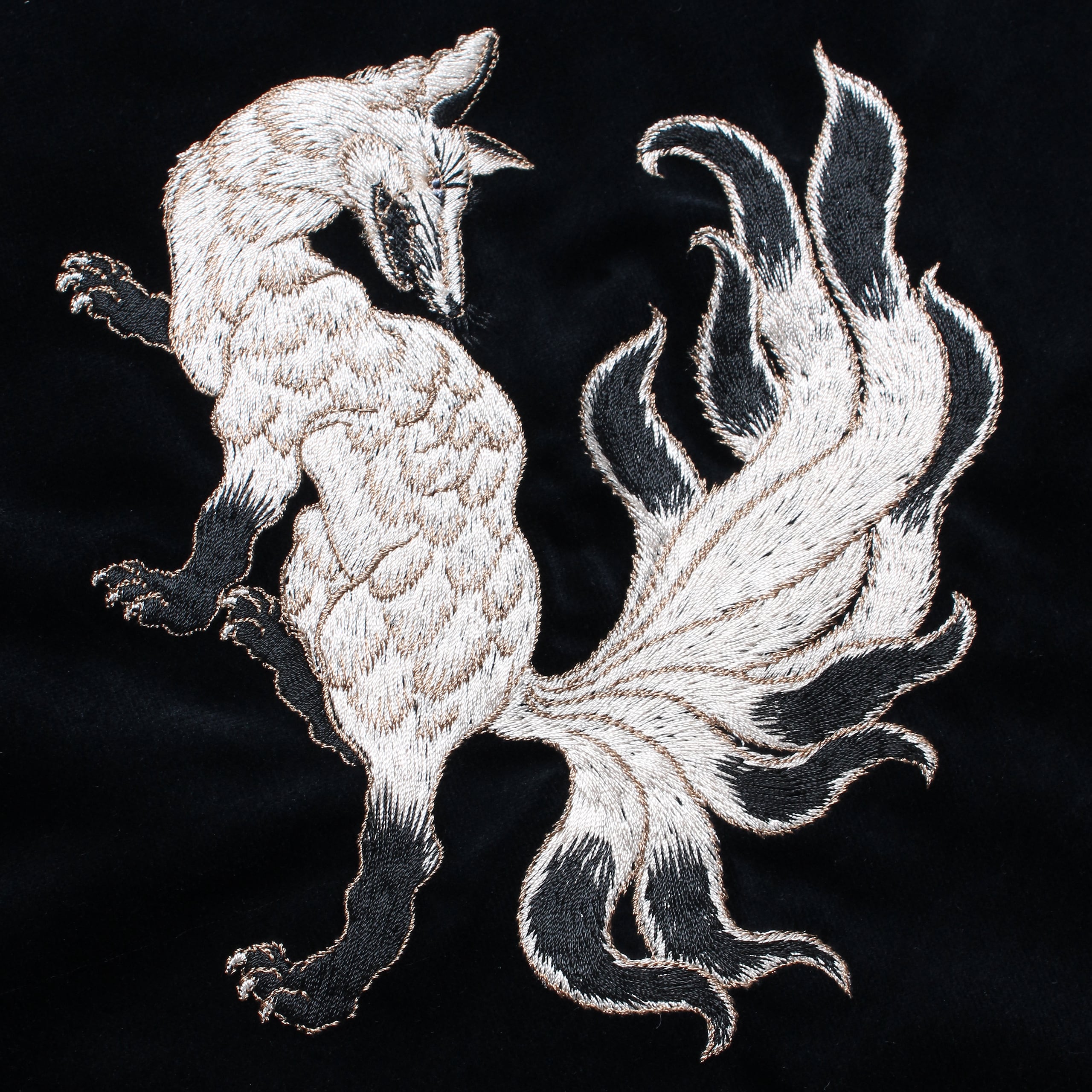 GAKKIN × BUDSPOOL 白墨狐 VELVETEEN SOUVENIR JACKET | APHRODITEGANG