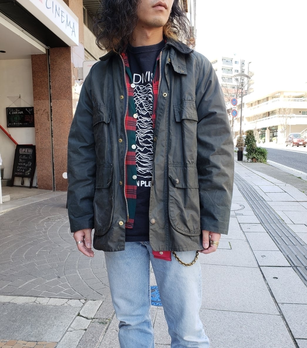 85年◎2ワラント◎barbour bedale バブアー　ビデイル　4ポケット