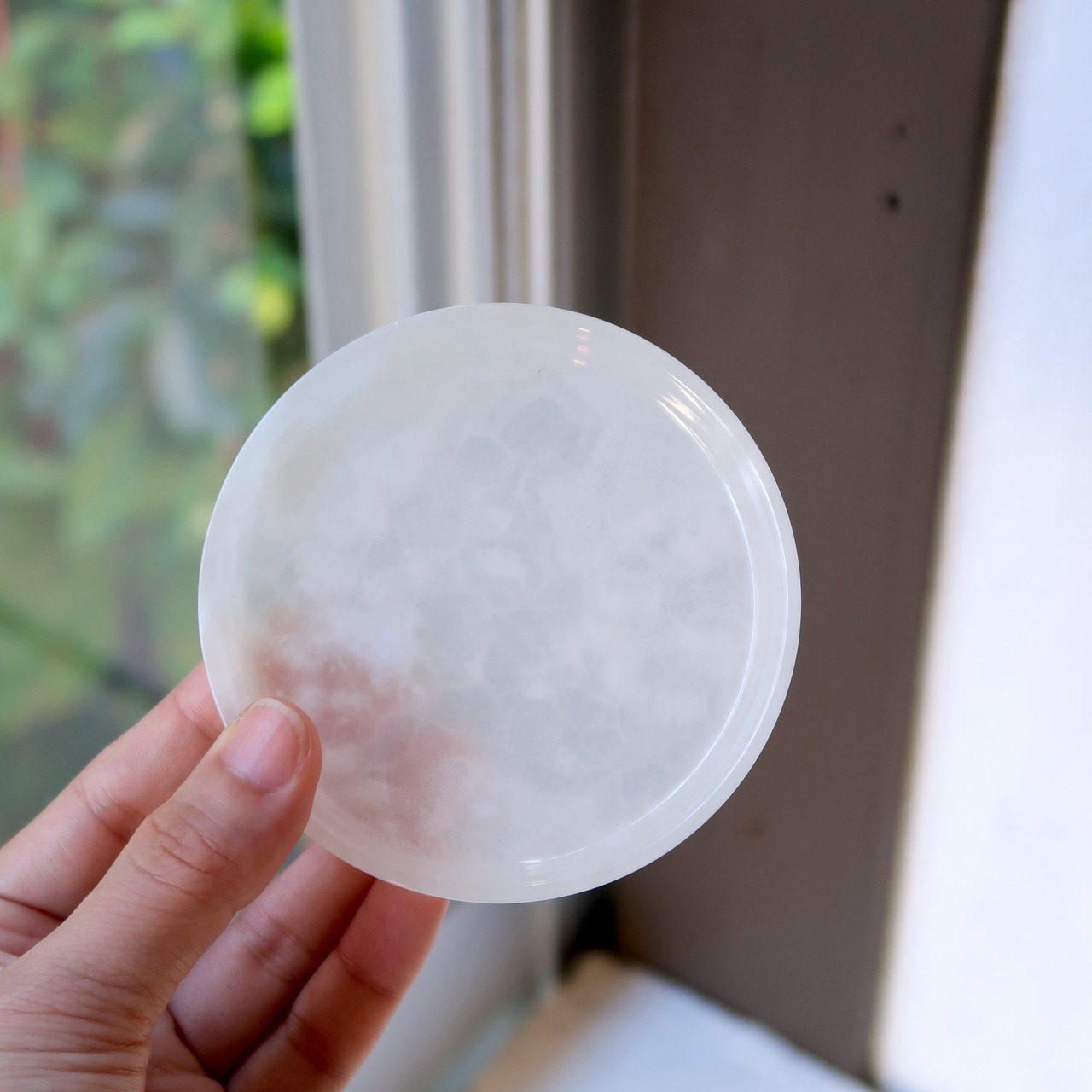 シャーレのようなジュエリートレイ