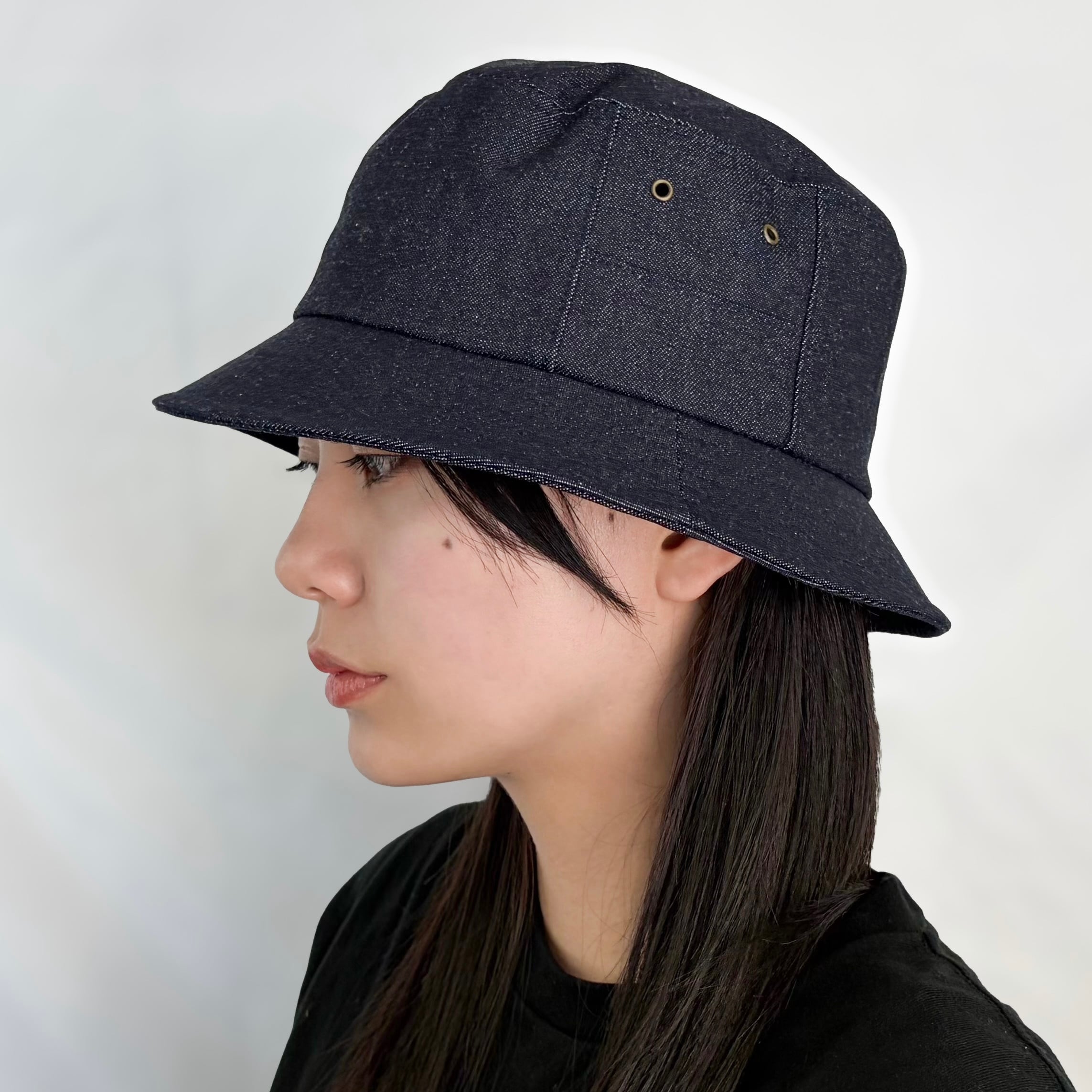 デニムバケットハット インディゴ | EDGE OF LINE｜ONLINE STORE