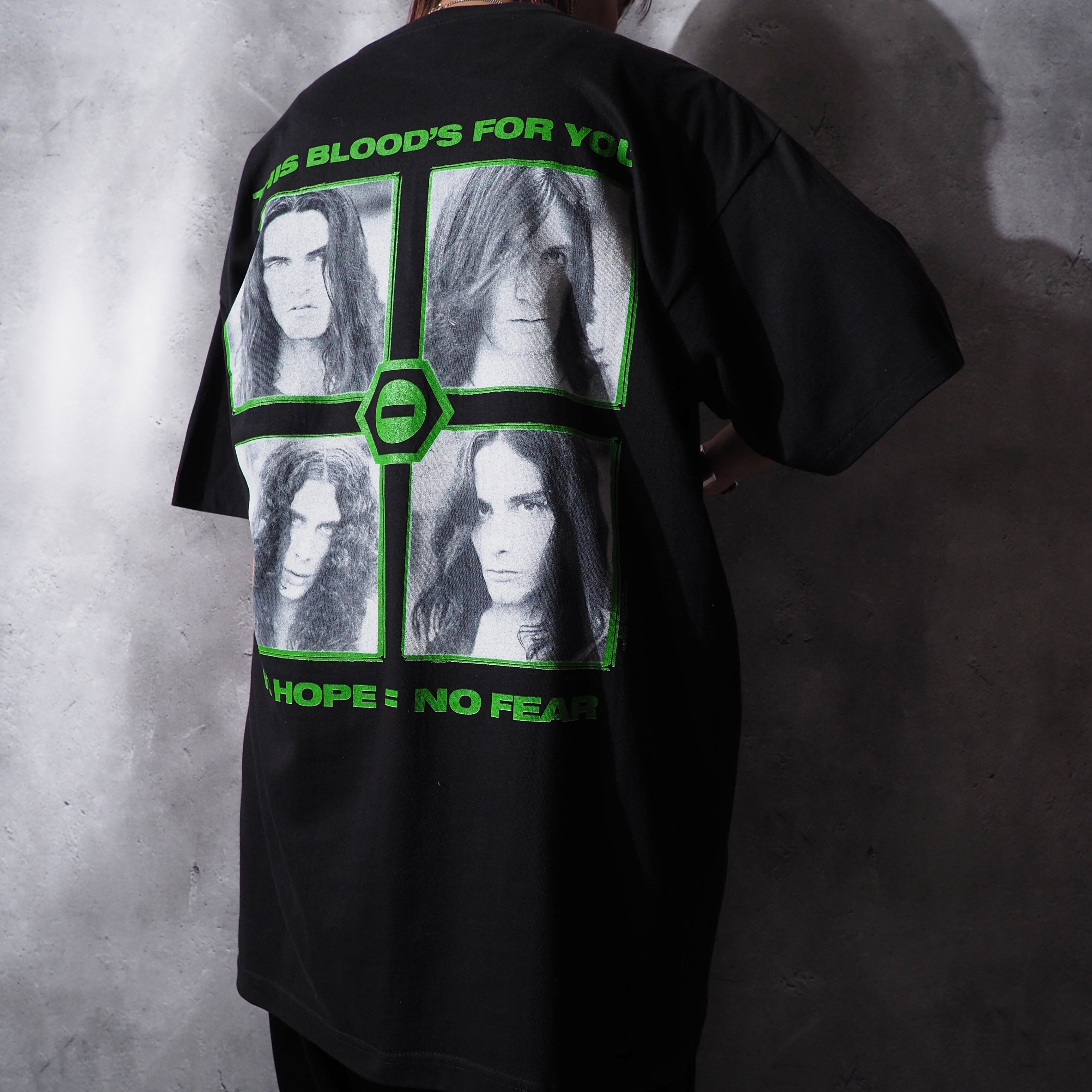 1997s ” Type O Negative - the green men ” vintage Tee (made in Usa)
