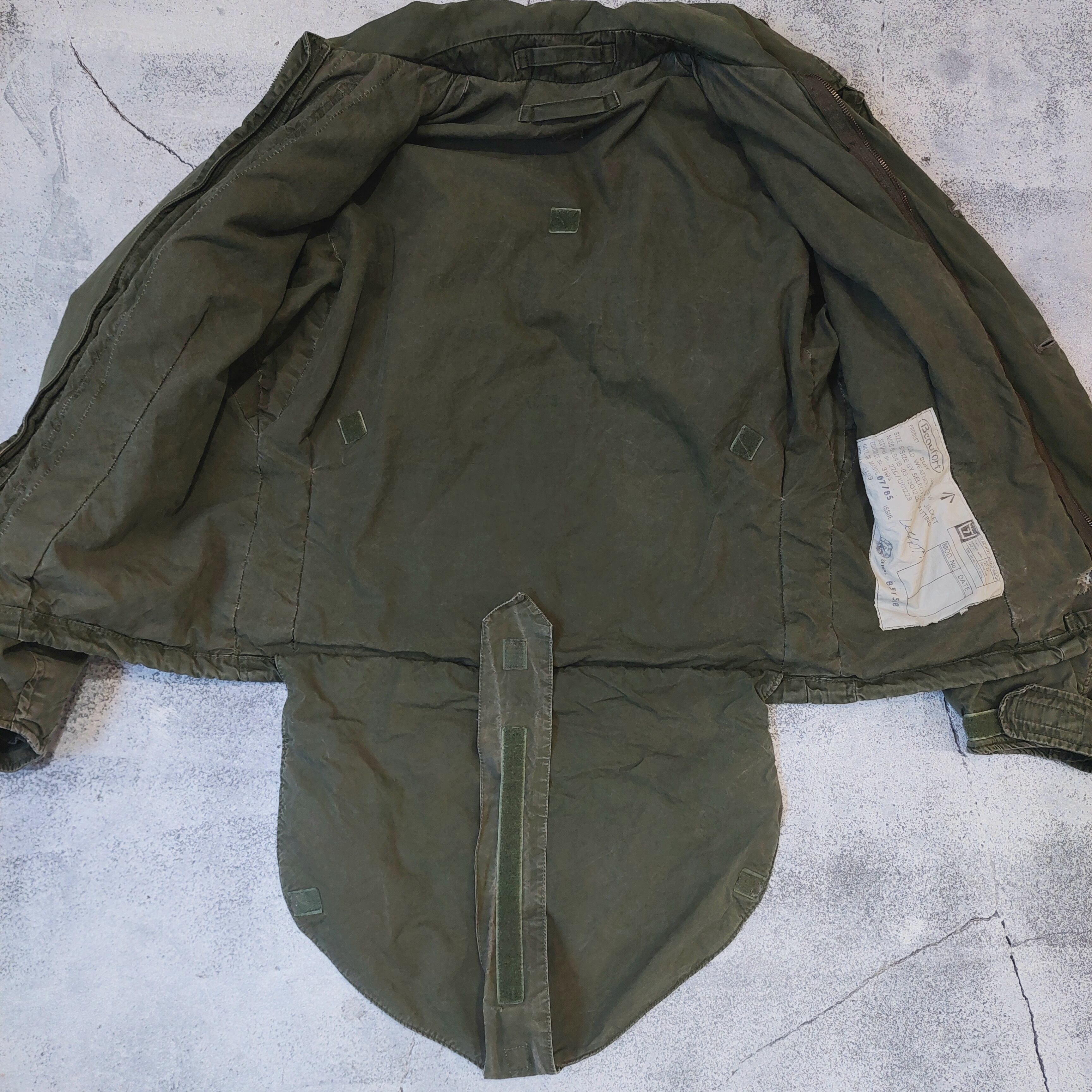 80s British Royal Air Force MK3 Flight jacket [l-304-2] イギリス軍