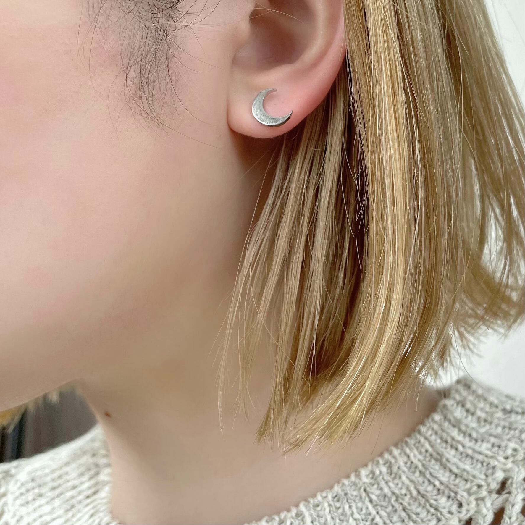 moon pierce ステンレスピアス | Showkey