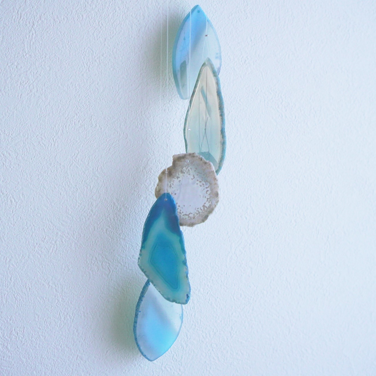 Water Lily - アゲートヒーリングチャイム / Agate Sun Catcher Wind Chime 291