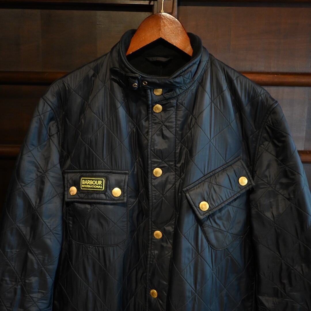 barbour international grass track quiting jacket653 | 【OWN KYOTO