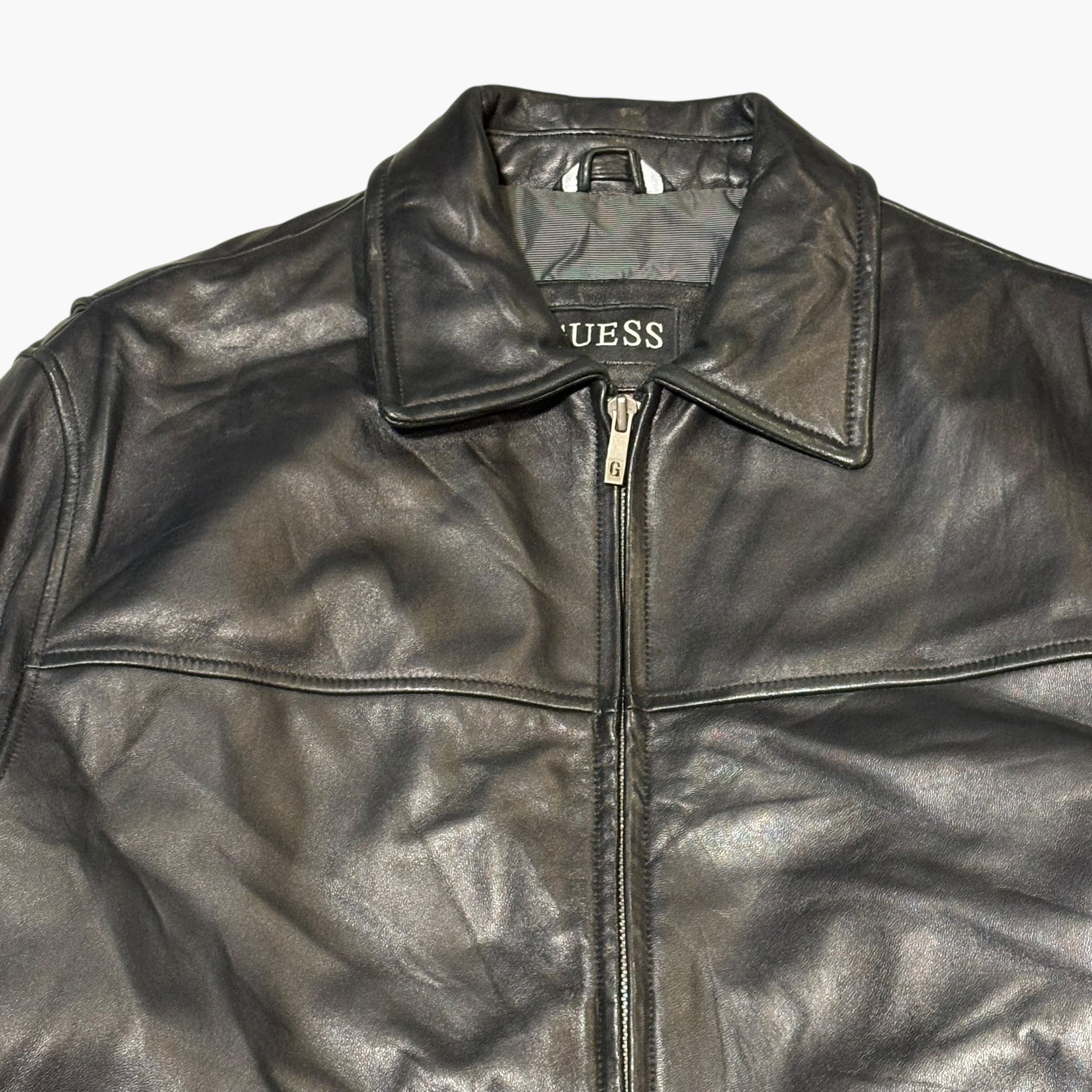 GUESS》”Leather Jacket” BIG SIZE | KILOS