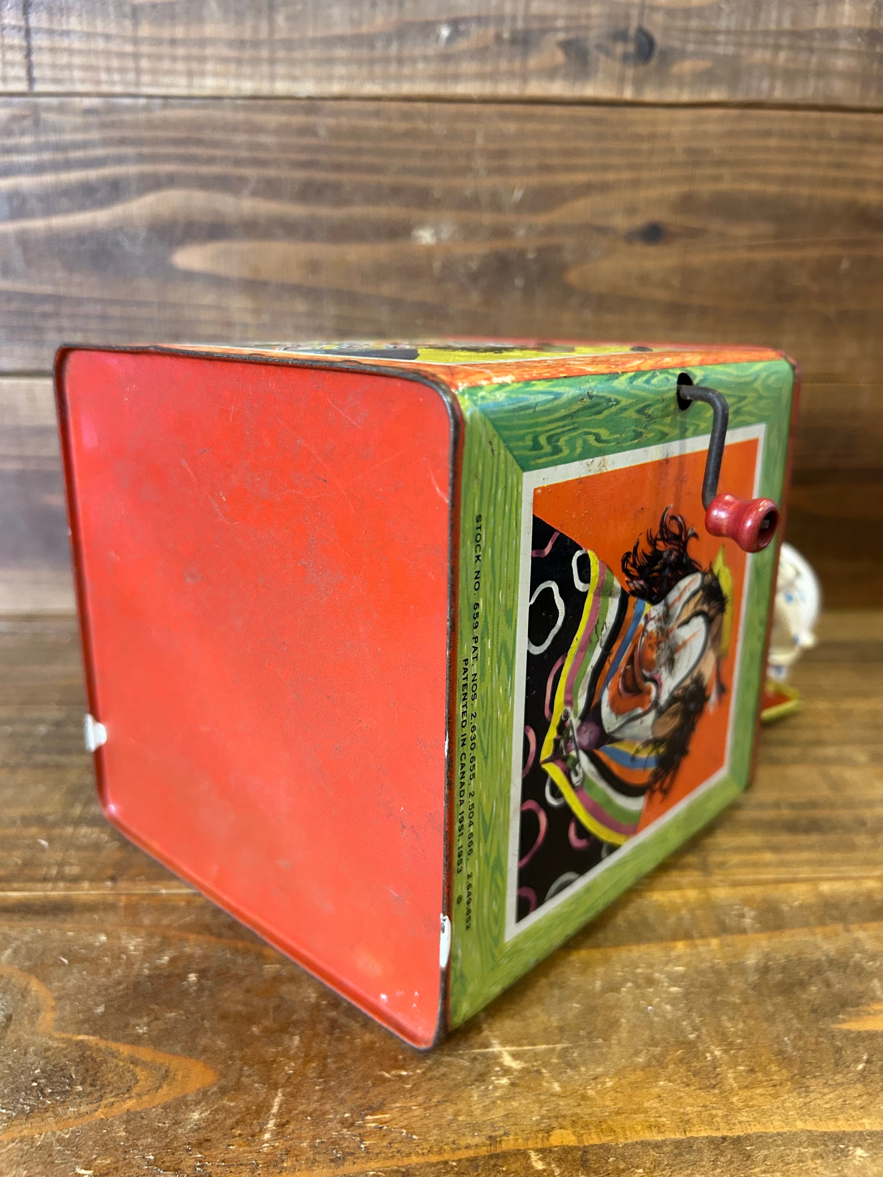 Vintage Matty Mattel Jack in the Box''Clown''/ピエロ ジャック