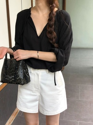 (予約) ounce / Deco cotton pants