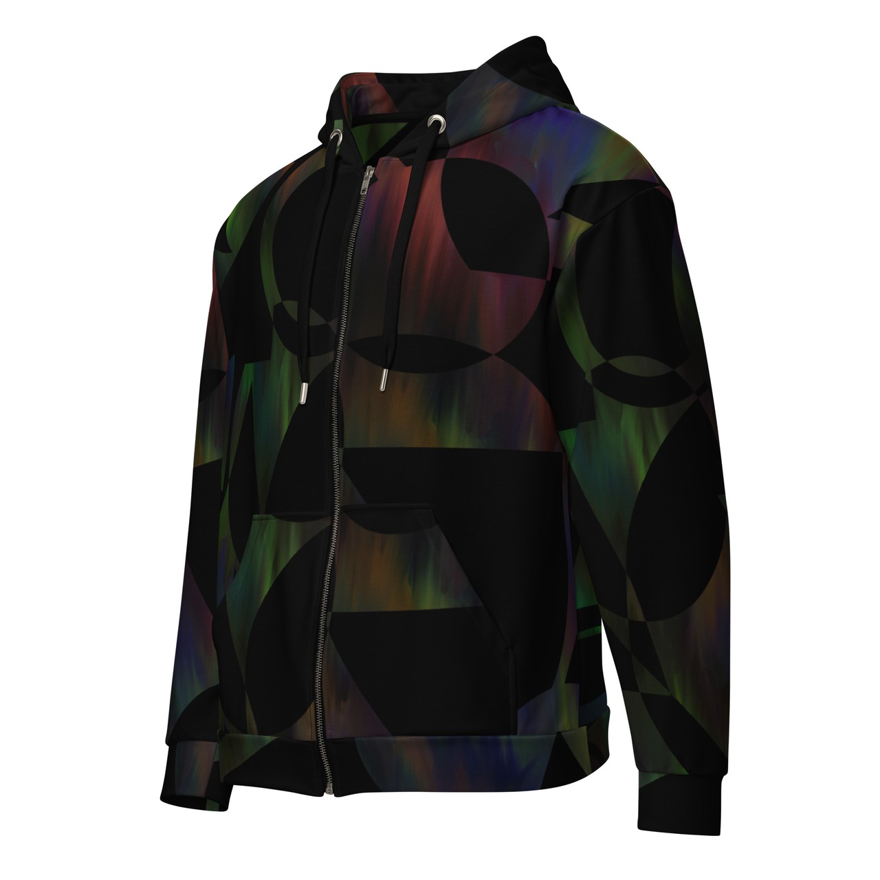 All-Over Print Recycled Unisex Zip Hoodie