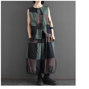 アソートコットンクレイジーパッチワークスカート