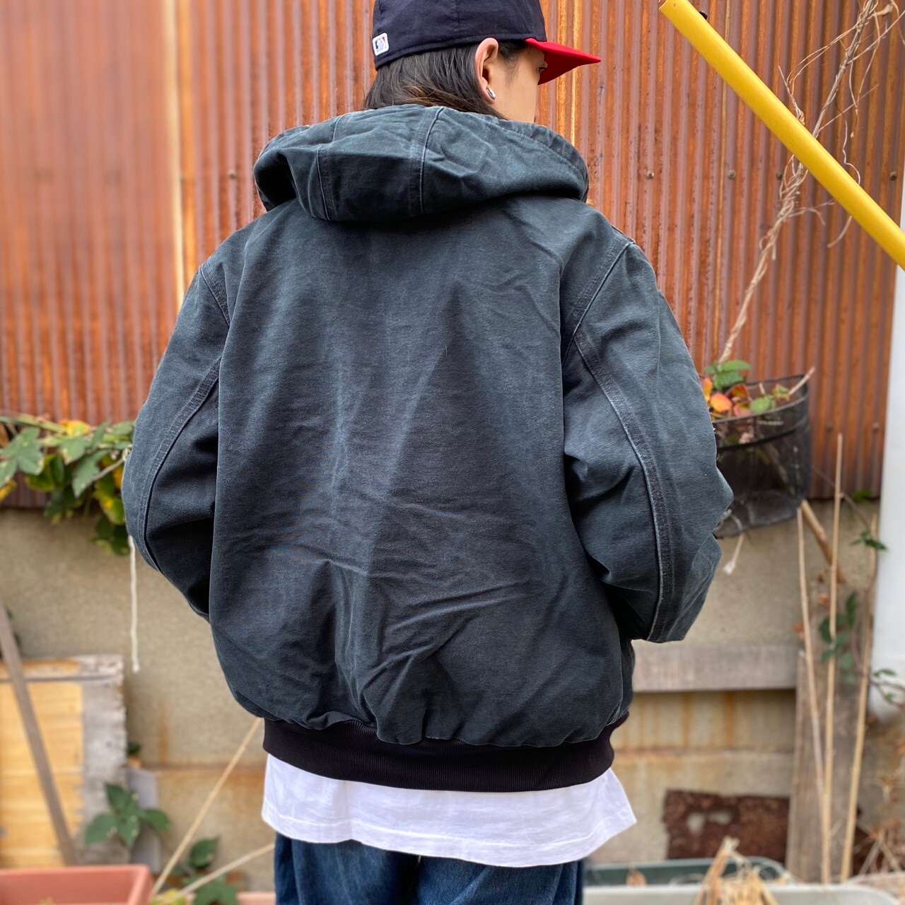 USA製 Carhartt カーハート アクティブジャケット メンズM 古着 ダック  