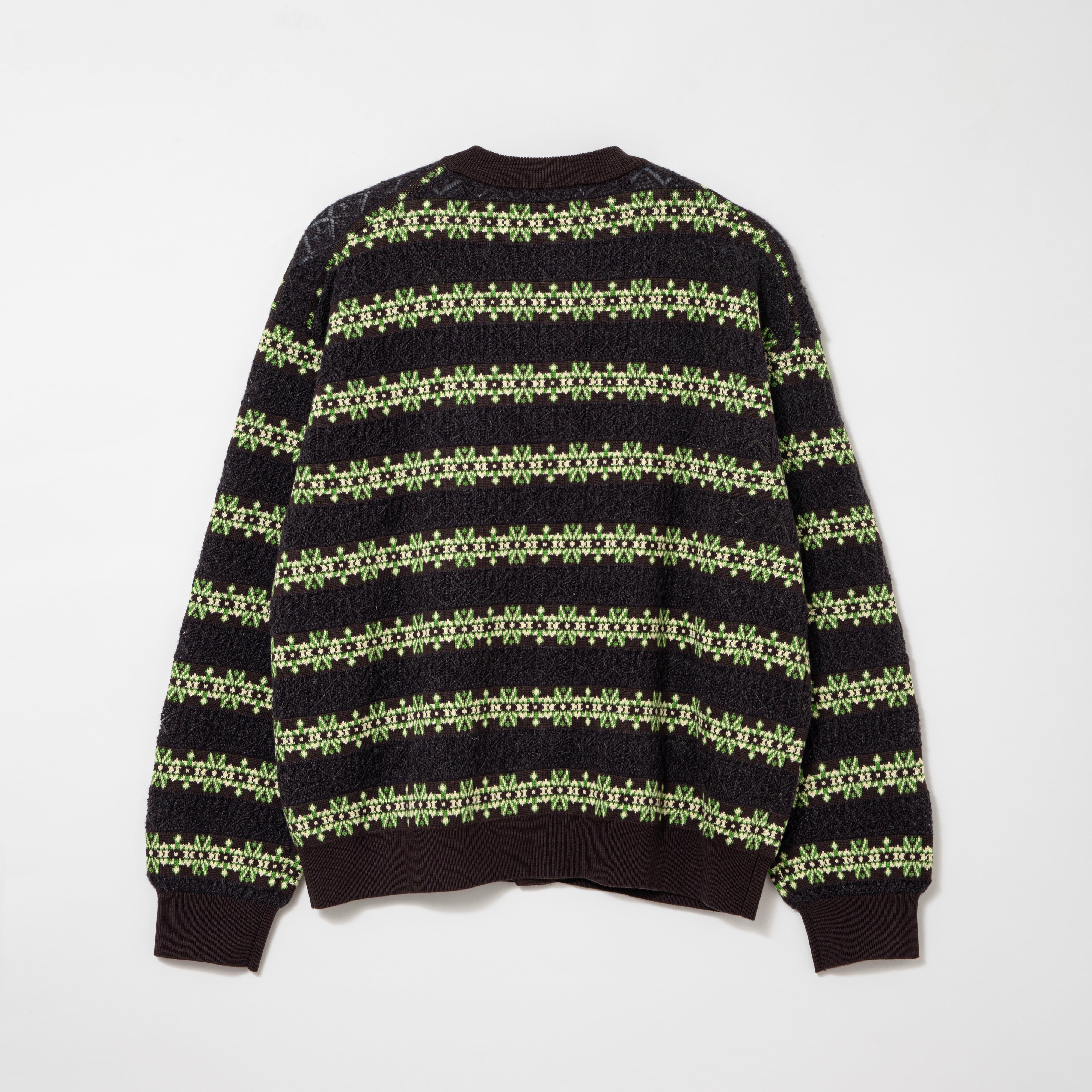 Crew neck cardigan（BROWN） | TTTMSW