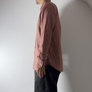 Polo by Ralph Lauren cotton plaid shirt M 古着