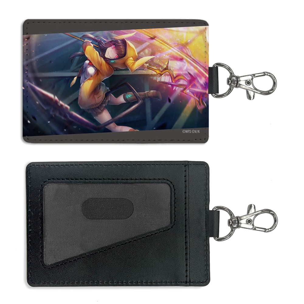 ヘブンバーンズレッド 朝倉可憐 紅蓮月華のKillrazor パスケース(ナスカン付き)