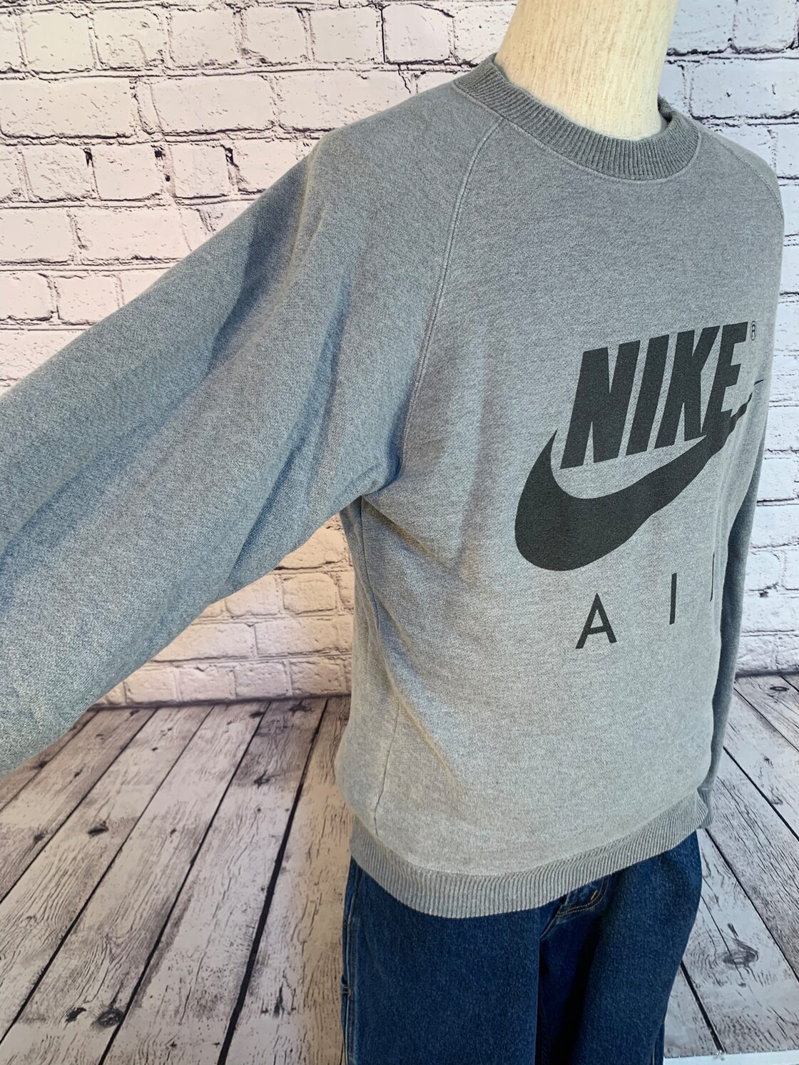NIKE ナイキ デカロゴ 90s スウェット 銀タグ NIKE AIR | PAY ID