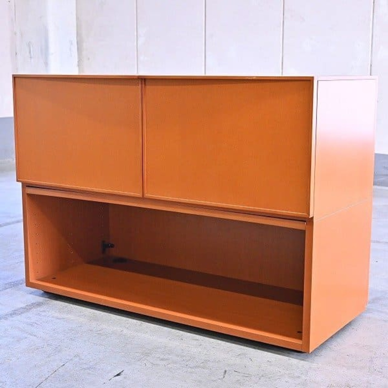 arflex「COMPOSER/コンポーザー」サイドボード キャビネット 観音開き シェルフ 食器棚 リビング ダイニング アルフレックス【中古家具/中古インテリア/USED家具ユーズド家具/リサイクル】