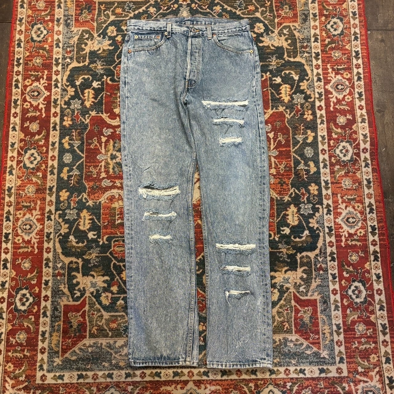 90s USA製 Levi's 501 デニムパンツ W33 L30 W82cm リーバイス