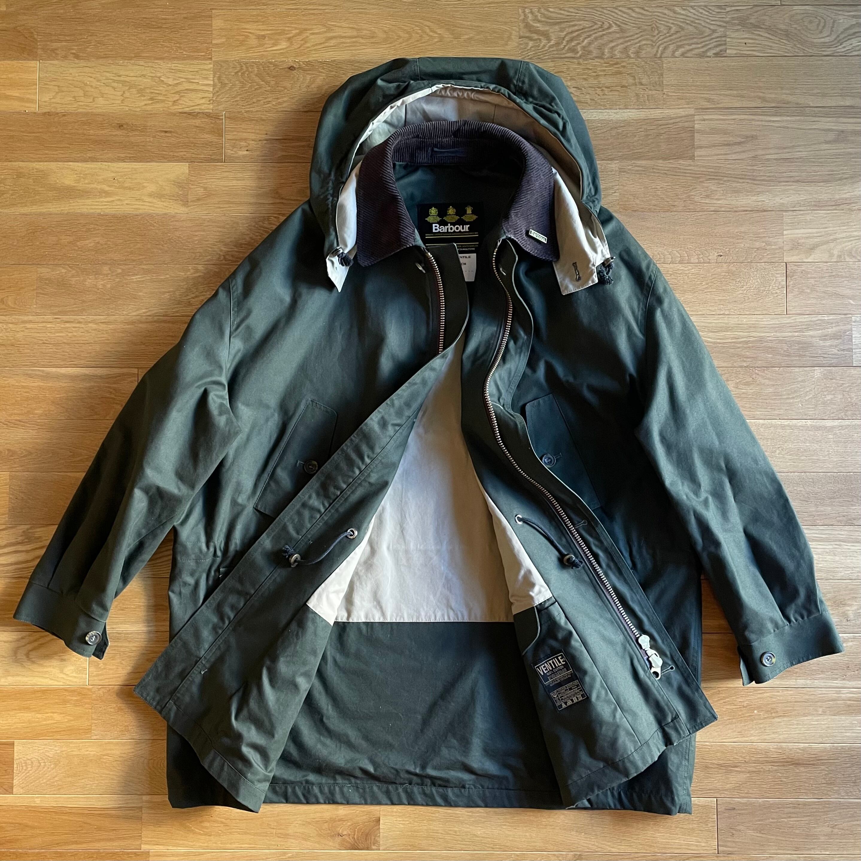 barbour endurance ventile サイズc44 バブアーMADEINENGLAND