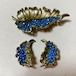 Vintage BSK  Earrings & Brooch