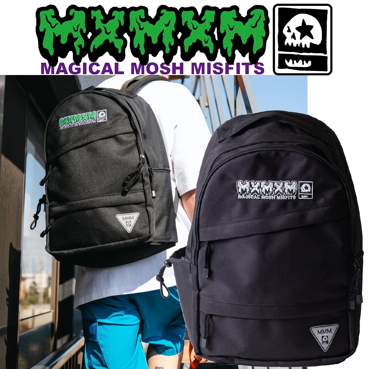 MAGICAL MOSH MISFITS 総柄 リュック MxMxM MAGICAL MOSH MISFITS 総柄