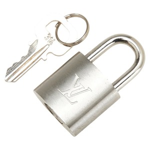 ルイ ヴィトン カデナ 南京錠 キー セット シルバー メタル レディース LOUIS VUITTON 【中古】