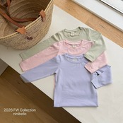 韓国子供服 / ninibello / Layered T-shirt Set / 長袖Ｔシャツ *XS~XXL*