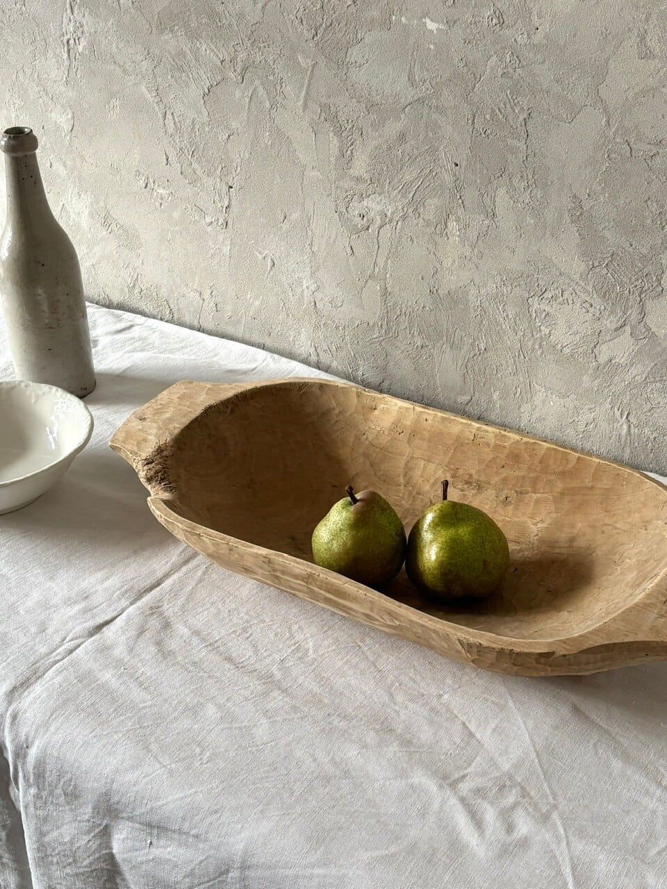 Wooden Dough Bowl (A28-31)